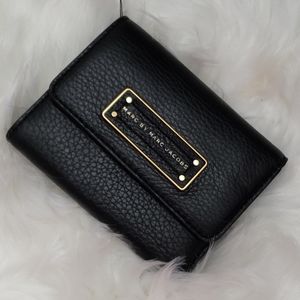 NWT Marc By Marc Jacobs Black Billfold Wallet